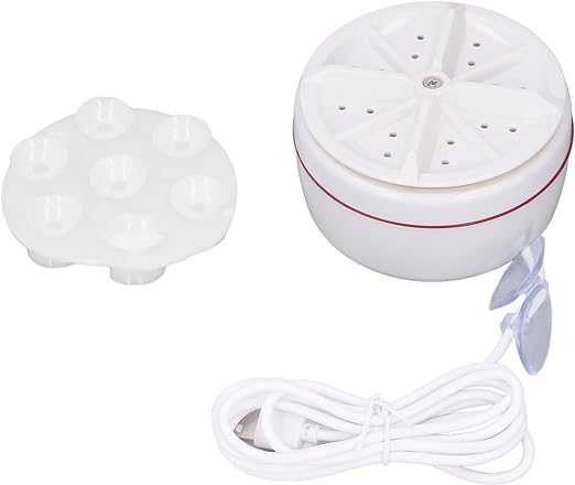 2-in-1 Portable Mini Washing Machine with Spin Dryer - Small Tub for Travel