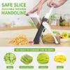 5-in-1 Multifunctional Manual Vegetable Slicer - Mandoline Cutter & Shredder