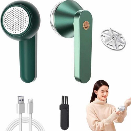 Rechargeable Electric Fabric Shaver - Powerful Lint & Fuzz Remover for Clothes