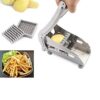 Manual Stainless Steel Potato Slicer - French Fries & Vegetable Cutter Machine