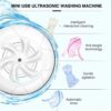 2-in-1 Portable Mini Washing Machine with Spin Dryer - Small Tub for Travel
