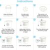 2-in-1 Portable Mini Washing Machine with Spin Dryer - Small Tub for Travel