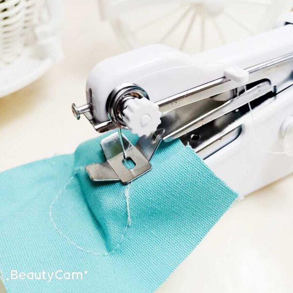 Handheld Portable Mini Sewing Machine - Cordless Electric Hand Stitching Tool