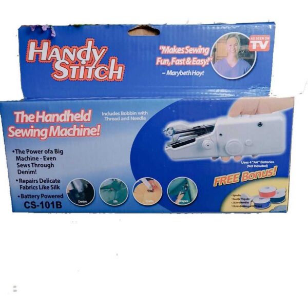 Handheld Portable Mini Sewing Machine - Cordless Electric Hand Stitching Tool