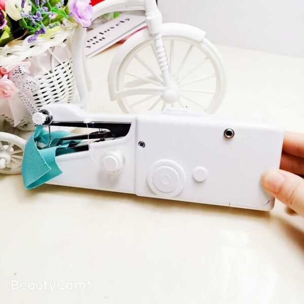 Handheld Portable Mini Sewing Machine - Cordless Electric Hand Stitching Tool