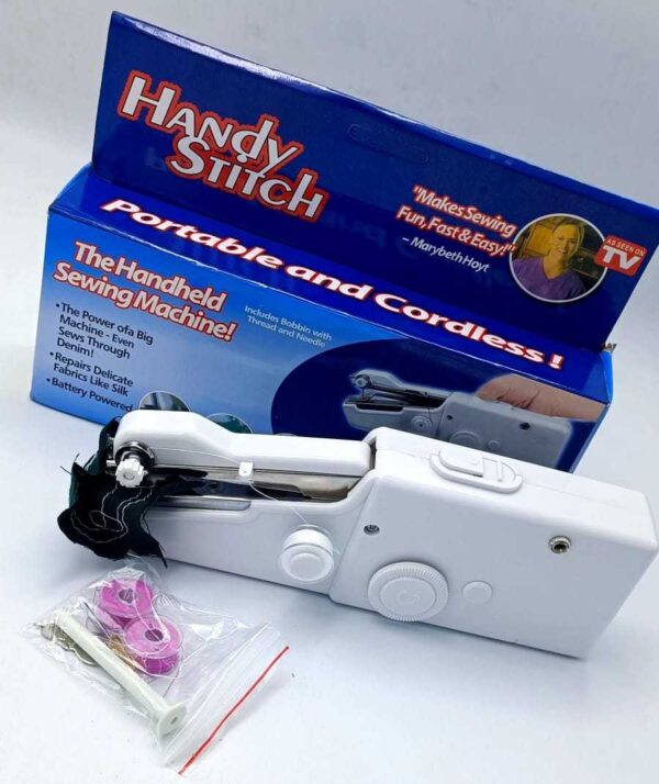 Handheld Portable Mini Sewing Machine - Cordless Electric Hand Stitching Tool